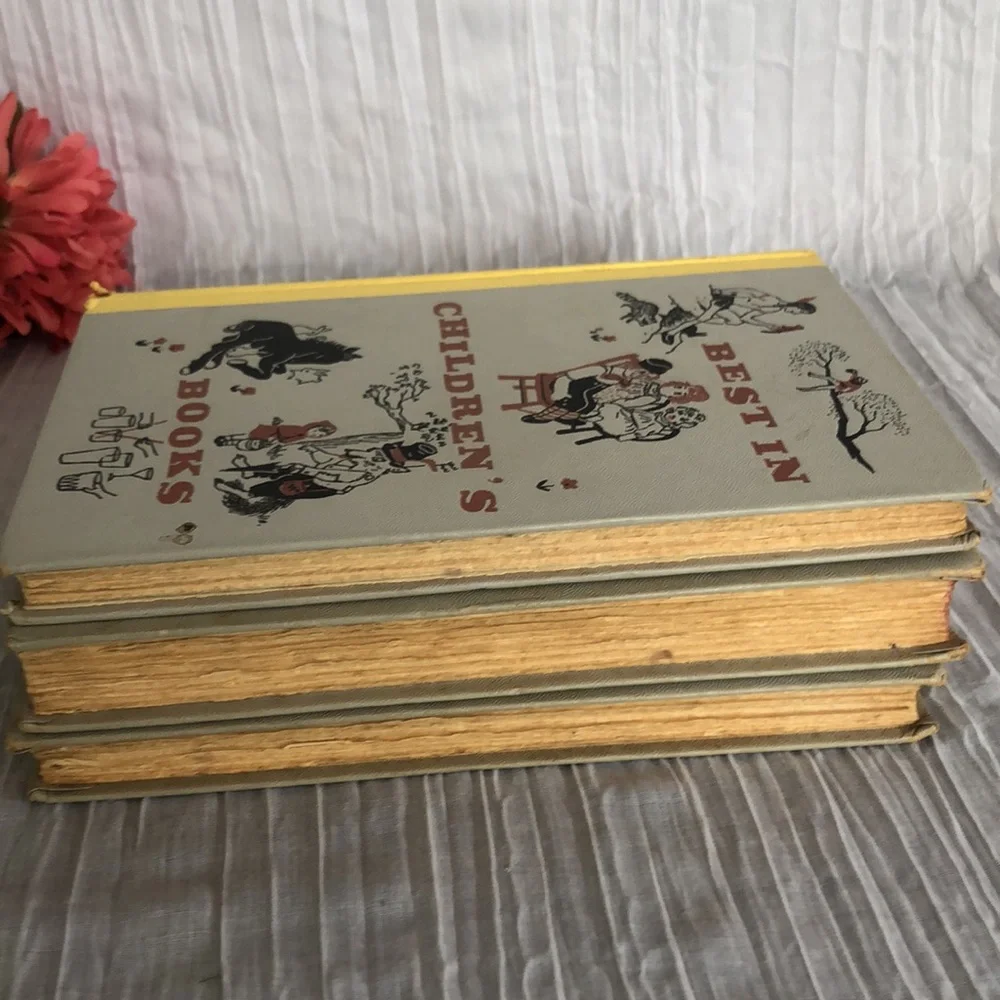 Vintage lot 3 CHARLES DICKENS hardcover childrens books-Gulliver's Travels